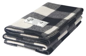 Image of Woolrich Rough Rider Throw-White/Black Buffalo