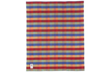 Image of Woolrich Seven Springs 100% Soft Wool Blanket, Multi Buffalo Check, EA 92473-MBF-DEMO