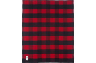 Image of Woolrich Seven Springs Blanket, Buffalo Red/Black, 56X70, 92473-BUFFALOREDANDBLACK-