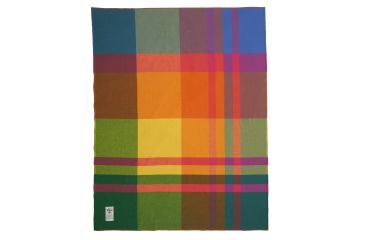 Image of Woolrich Soft Wool Exploded Plaid Throw Blanket, 56 x 70 in, Multi, 990222-MULTI-EA