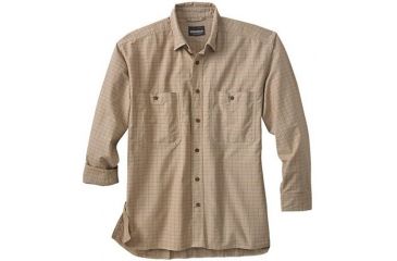 Image of Woolrich Tactical Elite Men's Elite Oxford CCW Shirt, British Tan, M WL44916TNRM