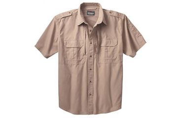 Image of Woolrich Tactical Elite Men's Elite Short Sleve Shirt, Khaki, S WL44901TNRS