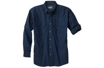 Image of Woolrich Tactical Elite Men's Lightweight Long Sleeve Operator Shirt, Navy, L WL44912NVRL