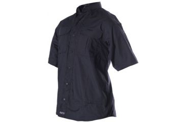 Image of Woolrich Tactical Elite Men's Lightweight Short Sleeve Operator Shirt, Navy, XL WL44914NVRXL