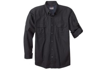 Image of Woolrich Tactical Elite Men's Lightweight Long Sleeve Operator Shirt, Black, 2XL WL44912BKR2XL
