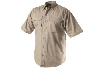 Image of Woolrich Tactical Elite Men's Lightweight Short Sleeve Operator Shirt, Khaki, XL WL44914TNRXL
