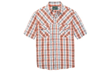 Image of Tectonic Plaid Shirt - Mens-Mandarin-Small
