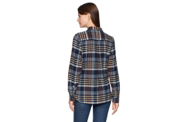 Image of Woolrich The Pemberton - Womens, Navy Plaid, Extra Small, Regular Inseam, 2464-NAVYPLAID-XS