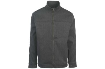 Image of Woolrich Tioga Jacket - Men's-Charcoal Herringbone-Medium
