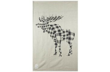 Image of Woolrich Treverton Jacquard Blanket-Moose