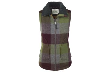 Image of Woolrich Women's Giant Buffalo Wool Vest II, Cool Gray, M 18582-CGY-COOLGRAY-M-DEMO