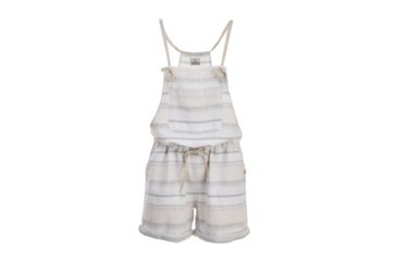 Image of Woolrich Women's Jacquard Overalls, Silver Gray, M 5208-SVG-SILVERGRAY-M-DEMO