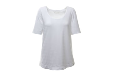 Image of Woolrich Women's Meadow Forks 3/4 Sleeve Shirt, Seasalt, M 7055-SST-SEASALT-M-DEMO