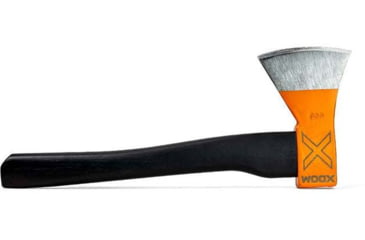 Image of Woox Ax Thunderbird 14 Handle 4 Bld Orng Head Throwing Axe