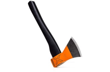 Image of Woox Ax Thunderbird 14 Handle 4 Bld Orng Head Throwing Axe