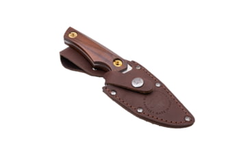 Image of WOOX Bad Boy Premium Leather Sheath - Drop Point, Brown, BU.SHT008.01