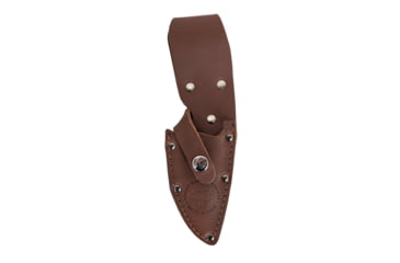 Image of WOOX Bad Boy Premium Leather Sheath - Drop Point, Brown, BU.SHT008.01