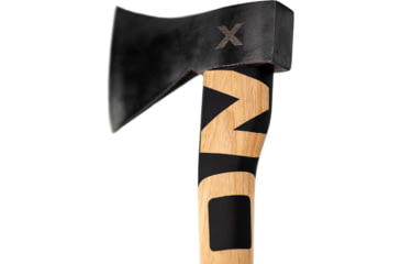 Image of WOOX VOLANTE Axe, Carbon Steel Blade, Black Hickory, Black/Wood, BU.AXE002.01