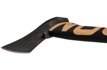 Image of WOOX VOLANTE Axe, Carbon Steel Blade, Black Hickory, Black/Wood, BU.AXE002.01