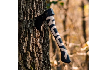 Image of WOOX VOLANTE Axe, Carbon Steel Blade, Black Hickory, Black/Wood, BU.AXE002.01