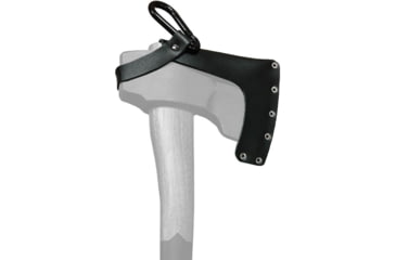 Image of WOOX FORTE Heavy Duty Blade Sheath w/ Carabiner, Black, BU.SHT005.01