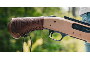 Image of WOOX Gladiatore Leather Club Grip Cover, Brown, 810069397207