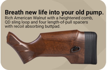 Image of WOOX Gladiatore Set, Stock And Forend Remington 870, Walnut, SH.SHG082.01