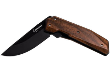 Image of WOOX Leggenda Folding Knife, 3.5in D2 High Carbon Steel Straight Back Blade, Walnut, BU.KNF002.01