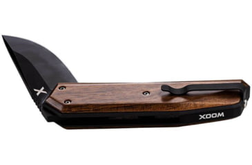 Image of WOOX Leggenda Folding Knife, 3.5in D2 High Carbon Steel Straight Back Blade, Walnut, BU.KNF002.01