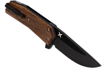 Image of WOOX Leggenda Folding Knife, 3.5in D2 High Carbon Steel Straight Back Blade, Walnut, BU.KNF002.01