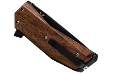 Image of WOOX Leggenda Folding Knife, 3.5in D2 High Carbon Steel Straight Back Blade, Walnut, BU.KNF002.01