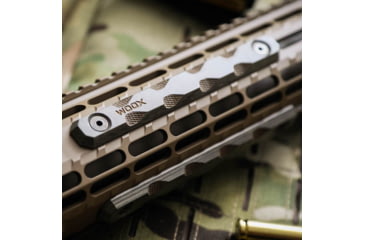 Image of WOOX M-LOK &amp; KeyMod Rail Covers, 3 pieces, Micarta, SH.MLK002.SET