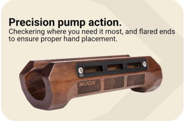 Image of WOOX Gladiatore Shotgun Forend - 6 3/4in Action Tube, Mossberg 500/590, Walnut, SHFRN01201