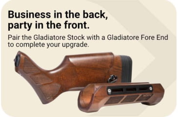 Image of WOOX Gladiatore Shotgun Forend - 6 3/4in Action Tube, Mossberg 500/590, Walnut, SHFRN01201