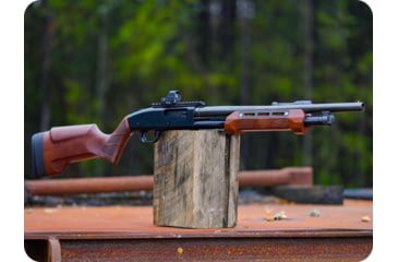 Image of WOOX Gladiatore Shotgun Forend - 6 3/4in Action Tube, Mossberg 500/590, Walnut, SHFRN01201