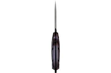 Image of WOOX Rock 62 X-GRIP Fixed Blade Knife, 4.25in, Mil-Spec Black, Drop Point, Brown, BU.KNF001.18