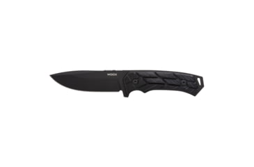 Image of WOOX ROCK62 Fixed Blade Knife, 4.25in, Sleipner HRC 60-62, Micarta X-GRIP Black Handle, BU.KNF001.15