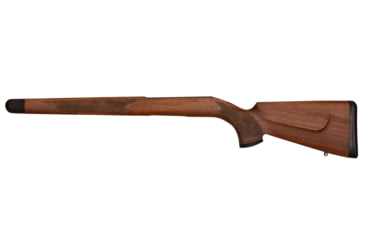 Image of WOOX Elegante Sporter Precision Remington Model 700 Short Action Wood Rifle Stock w/Integrated Mini-Chassis, Right Hand, Short Action, Walnut/Brown, SH.GNS082.01