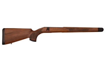 Image of WOOX Elegante Sporter Precision Remington Model 700 Short Action Wood Rifle Stock w/Integrated Mini-Chassis, Right Hand, Short Action, Walnut/Brown, SH.GNS082.01