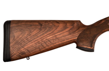 Image of WOOX Elegante Sporter Precision Remington Model 700 Short Action Wood Rifle Stock w/Integrated Mini-Chassis, Right Hand, Short Action, High Grade Walnut/Brown, SH.GNS085.01