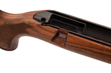 Image of WOOX Elegante Sporter Precision Remington Model 700 Short Action Wood Rifle Stock w/Integrated Mini-Chassis, Right Hand, Short Action, High Grade Walnut/Brown, SH.GNS085.01