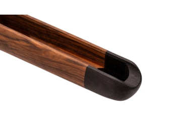 Image of WOOX Elegante Sporter Precision Remington Model 700 Short Action Wood Rifle Stock w/Integrated Mini-Chassis, Right Hand, Short Action, High Grade Walnut/Brown, SH.GNS085.01