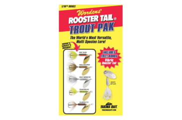 Worden's Original Rooster Tail Fishing Lures - Various Sizes & Colors, Free Shipping