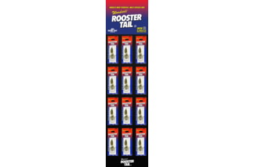Image of Wordens Rooster Tail In-Line Spinner, 2 1/4in, 1/8 oz,72 per Display, Big Rock Exclusive, RTPDQ-208-P101
