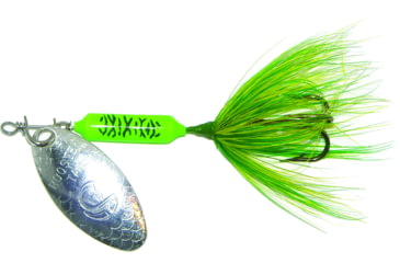 Image of Wordens Rooster Tail In-Line Spinner, 2 1/4in, 1/8 oz Treble Hook, Catapla, 208-CATA