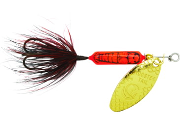 Image of Wordens Rooster Tail In-Line Spinner, 2 1/4in, 1/8 oz Treble Hook, Crawdad, 208-CRA