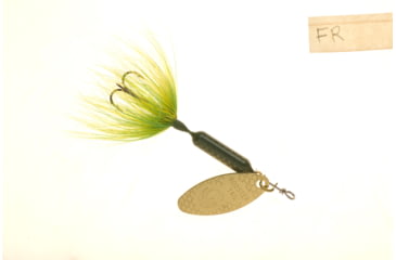 Image of Wordens Rooster Tail In-Line Spinner, 2 1/4in, 1/8 oz, Treble Hook, Frog, 208-FR