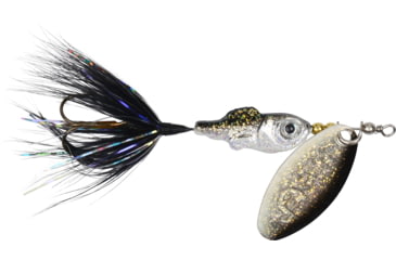 Image of Wordens Rooster Tail Minnow In-Line Spinner, Single Hook Sz 1/6oz Natural Shad, 12/Pkg, 2210-NATSHAD