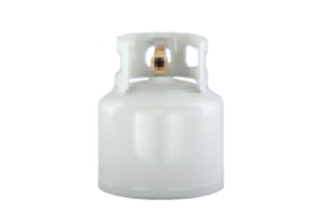 Image of Worthington Cylinders Vertical Portable Steel Lp Tank Cylinders - 4.25lb., 9.10inD x 11.80inH, 281149
