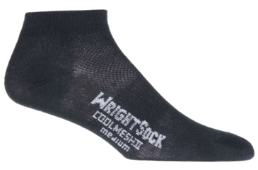 Image of Wrightsock CoolMesh II Lo - Men's-Black-Small